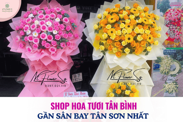 Shop Hoa Tươi Tân Bình – Giao Hoa Nhanh Gần Sân Bay Tân Sơn Nhất